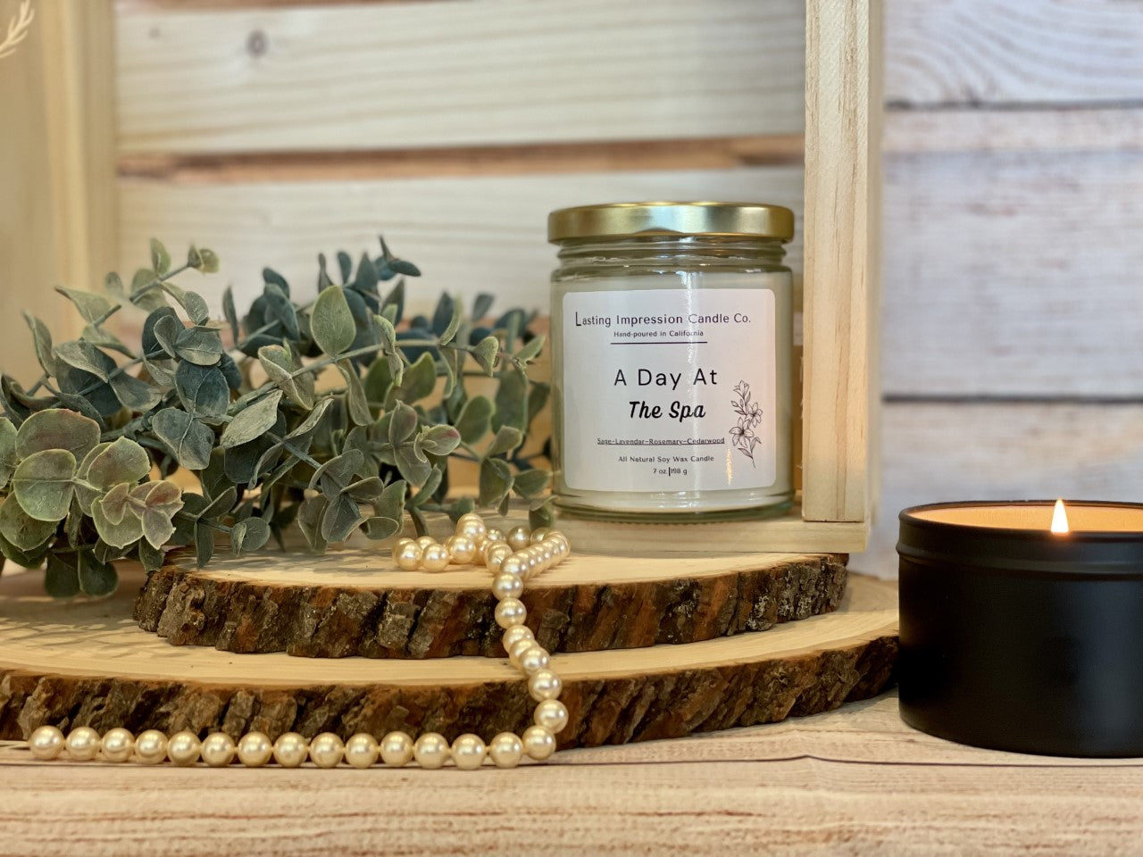 A Day At The Spa Scented | Pure Soy Candle