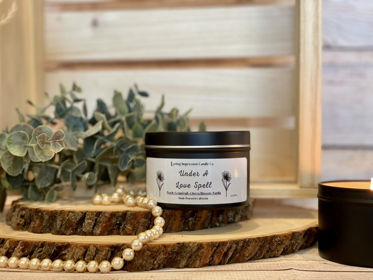 Under A Love Spell Scented | Pure Soy Candle