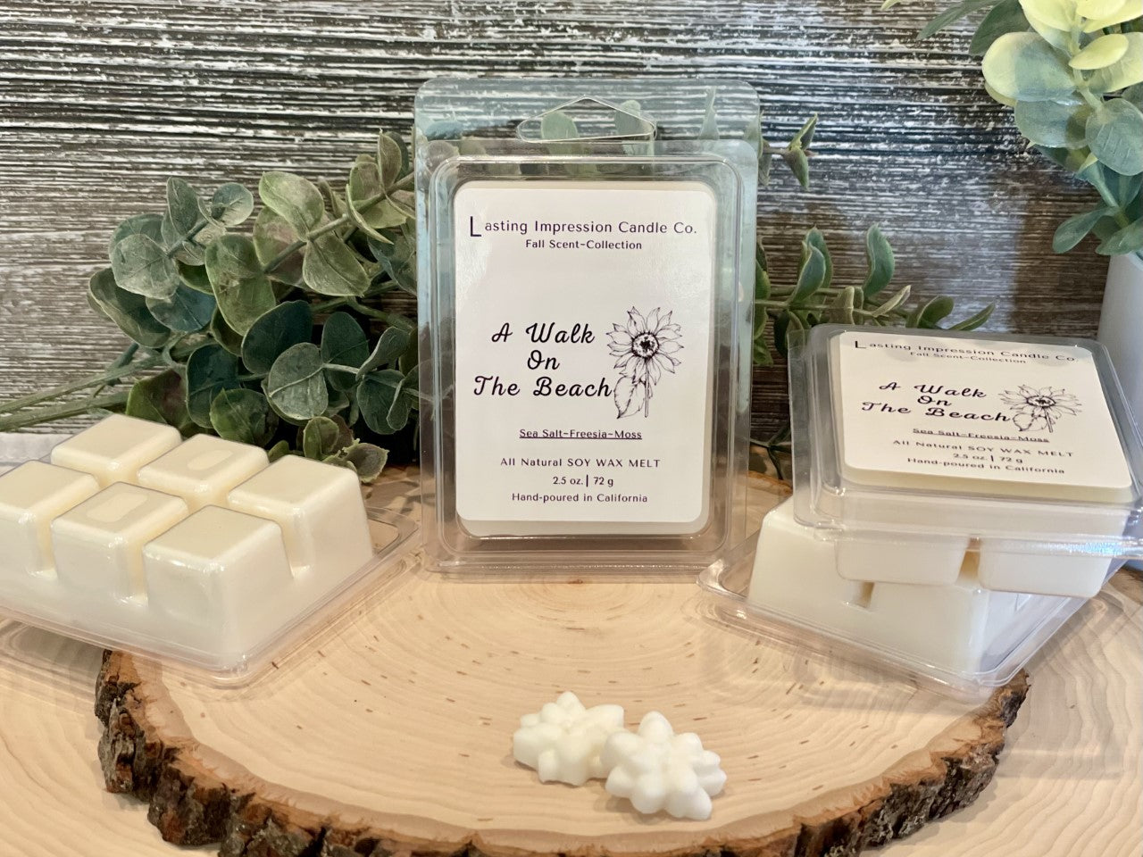 A Walk On The Beach Scented | Pure Soy Wax Melt