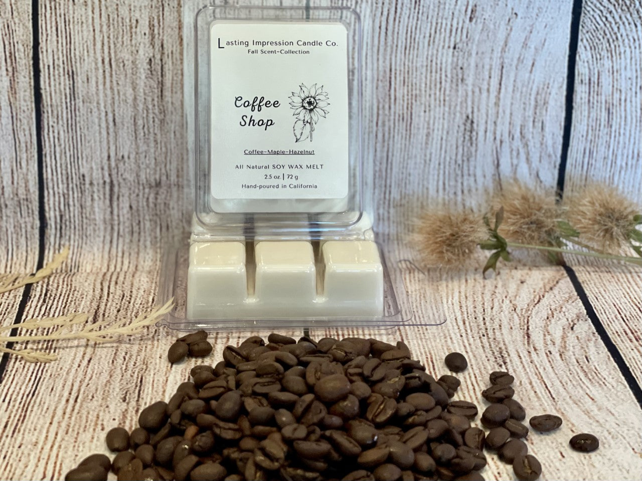 Coffee Shop Scented | Pure Soy Wax Melt