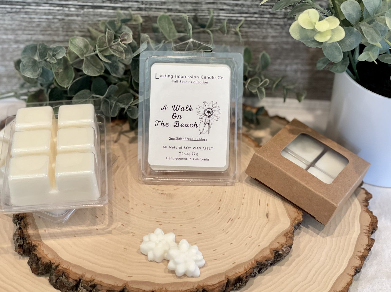 A Walk On The Beach Scented | Pure Soy Wax Melt