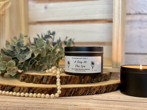 A Day At The Spa Scented | Pure Soy Candle