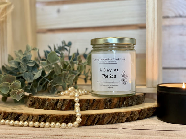 A Day At The Spa Scented | Pure Soy Candle