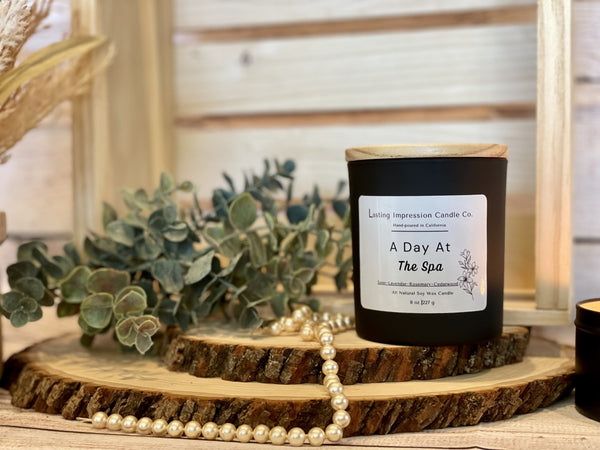 A Day At The Spa Scented | Pure Soy Candle