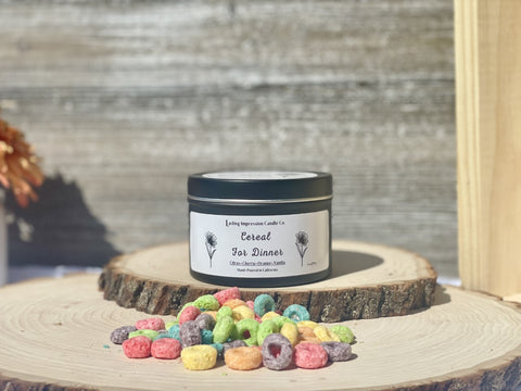 Cereal For Dinner Scented | Pure Soy Candle