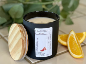 Grapefruit + Citron Scented | Soy Candle