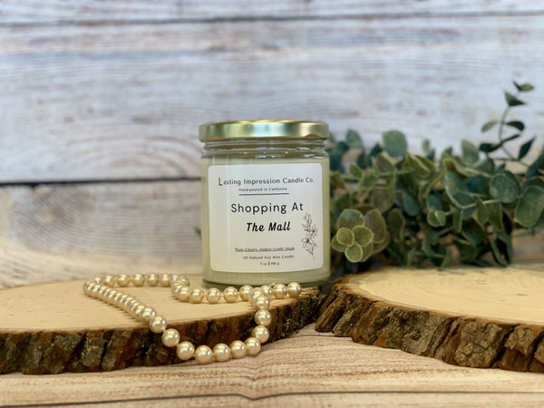 Shopping At The Mall Scented | Pure Soy Candle