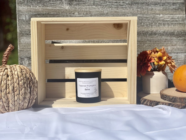 Toasted Pumpkin & Spice Scented | Pure Soy Candle