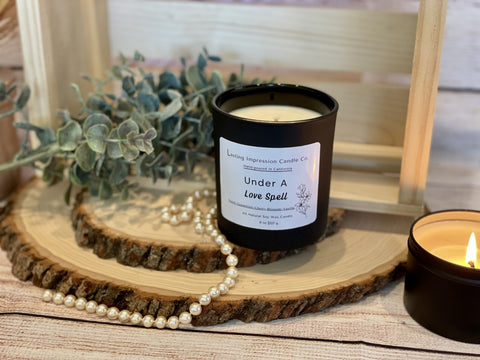 Under A Love Spell Scented | Pure Soy Candle
