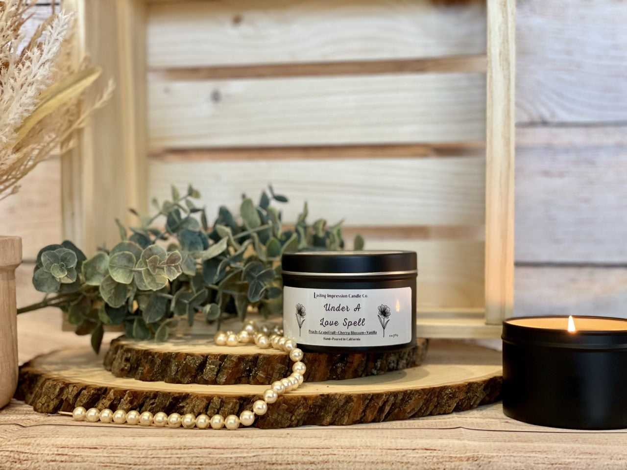 Under A Love Spell Scented | Pure Soy Candle