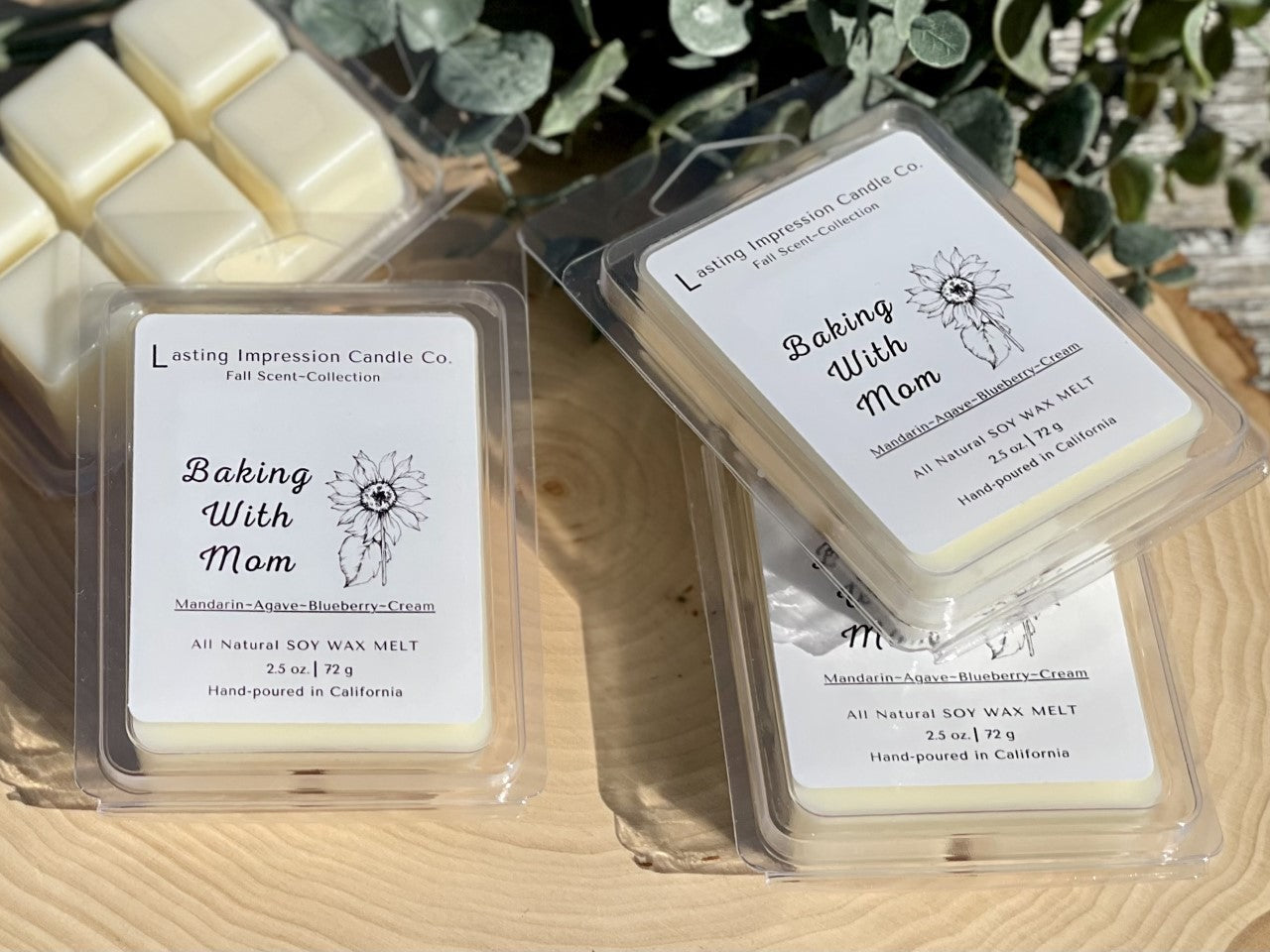 Baking With Mom Scented  Pure Soy Wax Melt – Lasting Impression Candle  Company